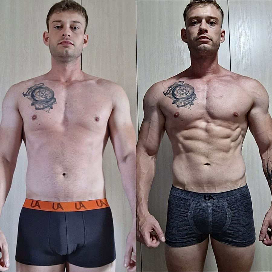 ARC client before and after