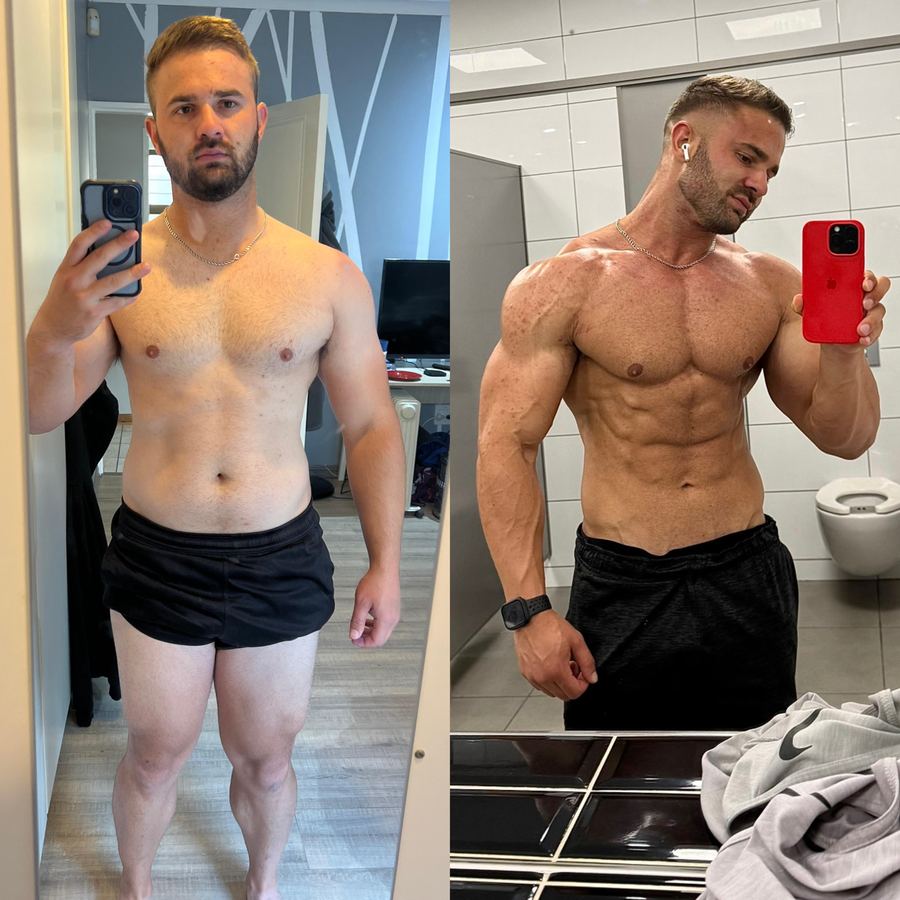 ARC client before and after